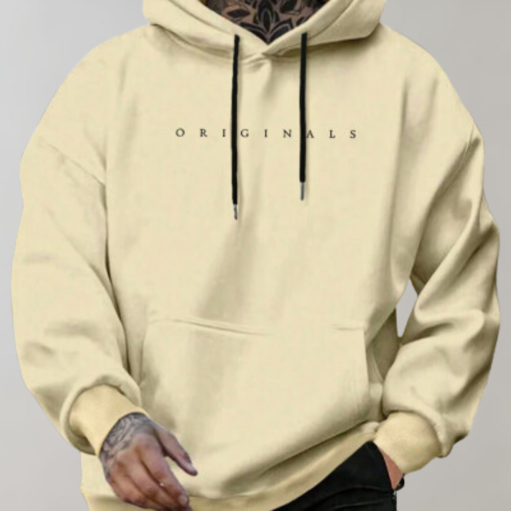 Męski Sweter | Bluza z Kapturem Oversize Streetwear