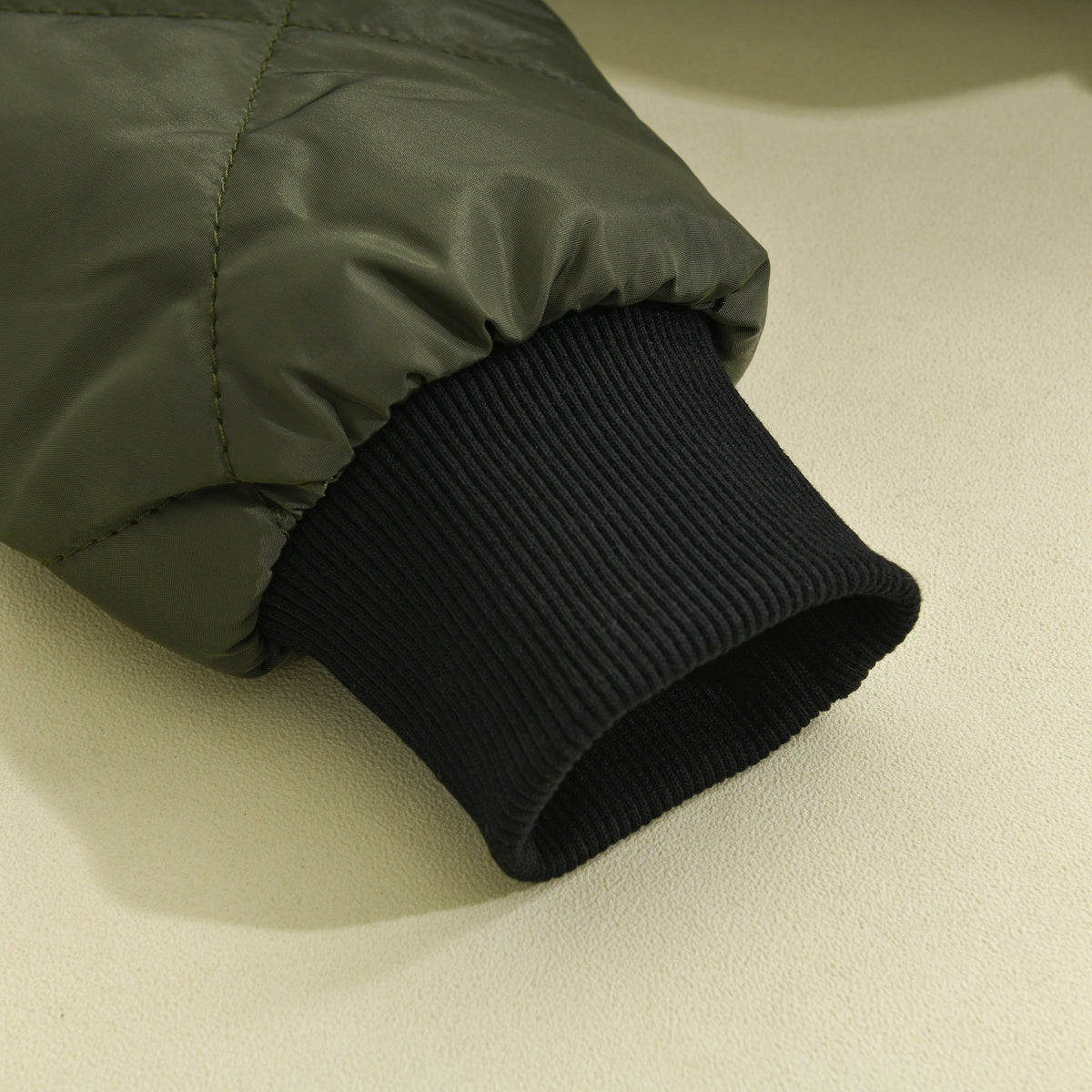 Męska Kurtka Pikowana Bomber | Ocieplana Ze Stójką