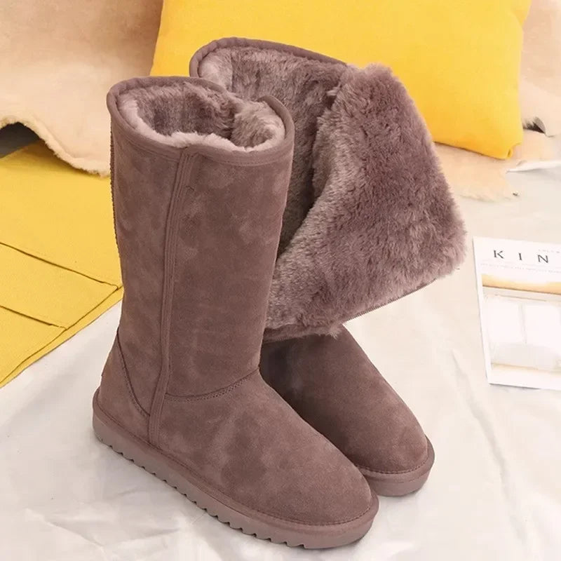 Damskie Buty Zimowe | Ocieplane Śniegowce Kozaki