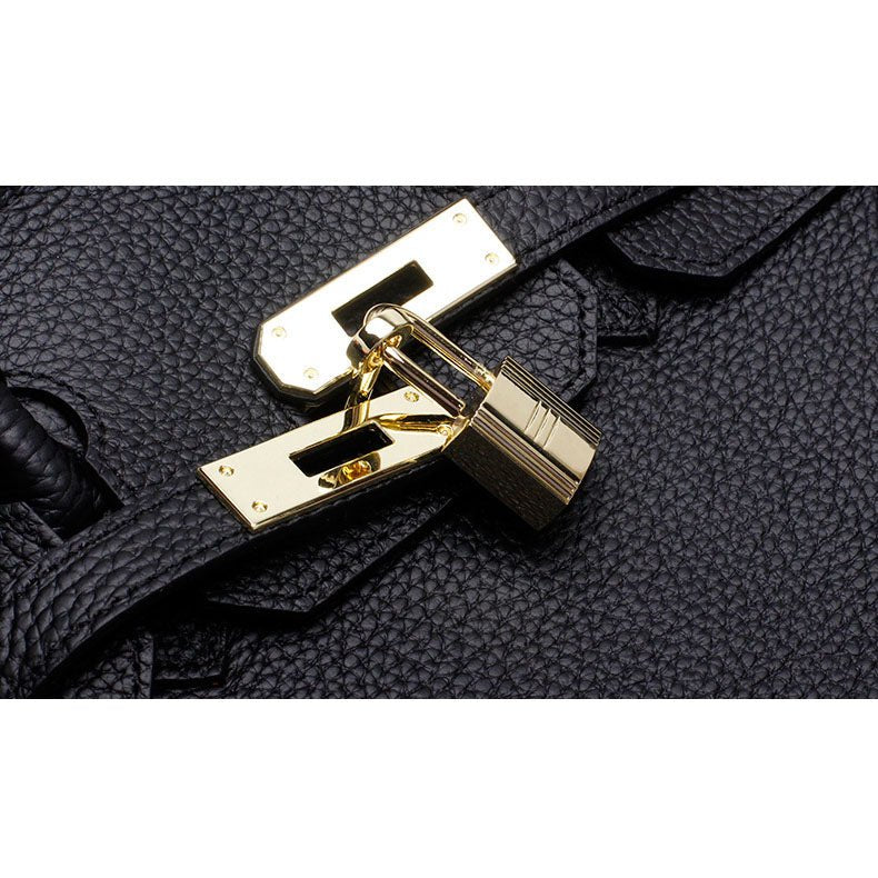 Elegancka skórzana torebka damska trapezowa - Lexi View 58