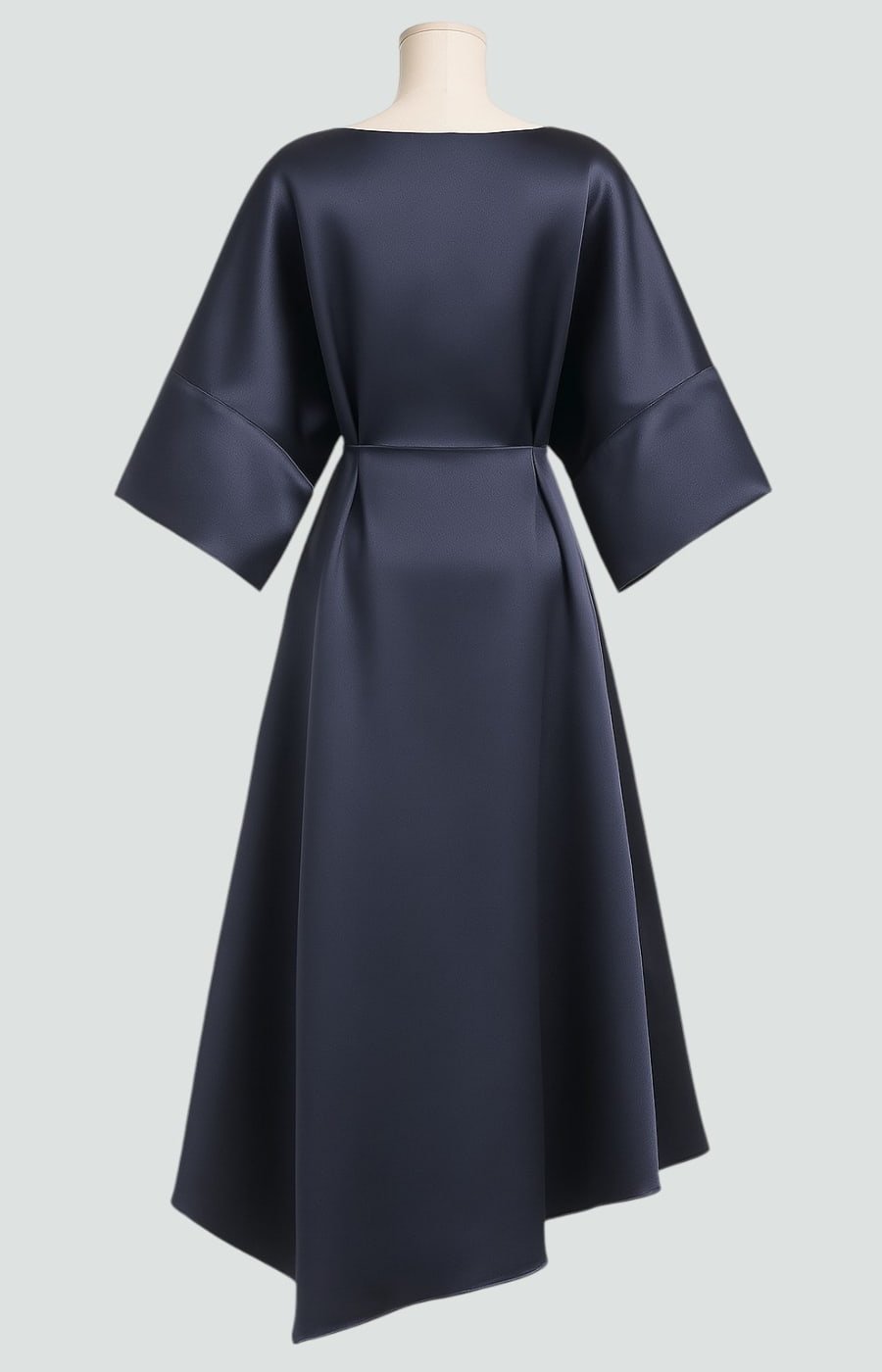 Elegancka sukienka maxi z kapą damska - Noelle Angle