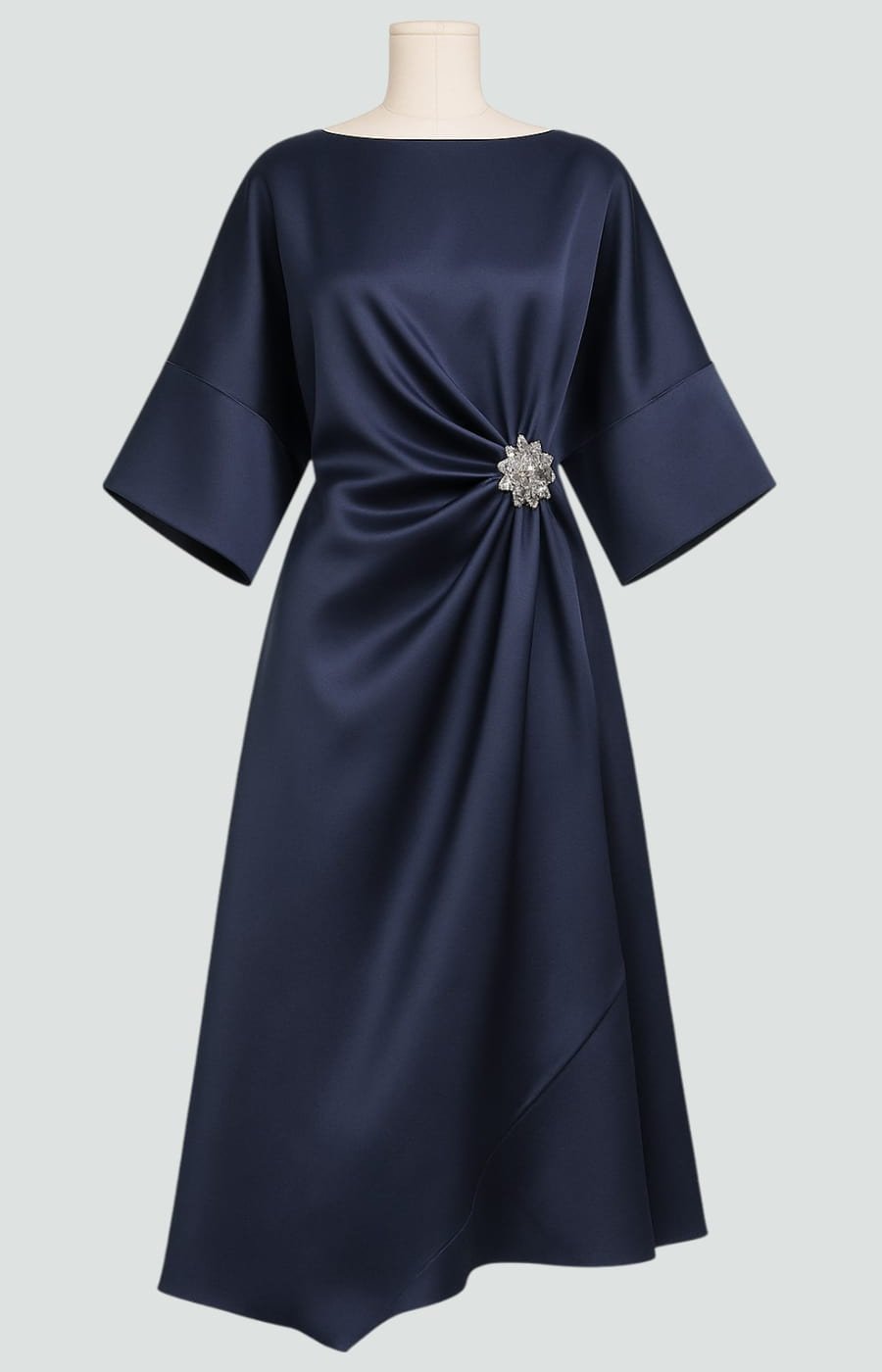 Elegancka sukienka maxi z kapą damska - Noelle Lifestyle