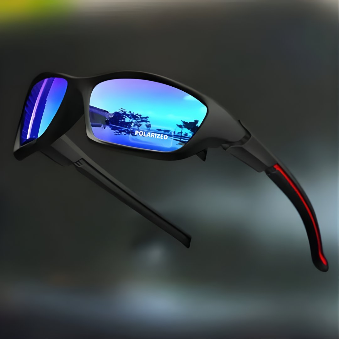 Sportowe okulary polaryzacyjne UV400 męskie - Hayes Front