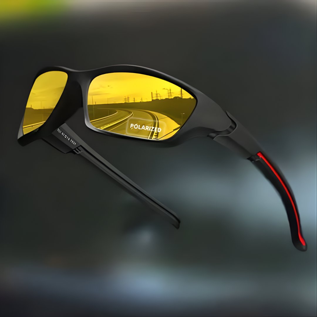 Sportowe okulary polaryzacyjne UV400 męskie - Hayes Side