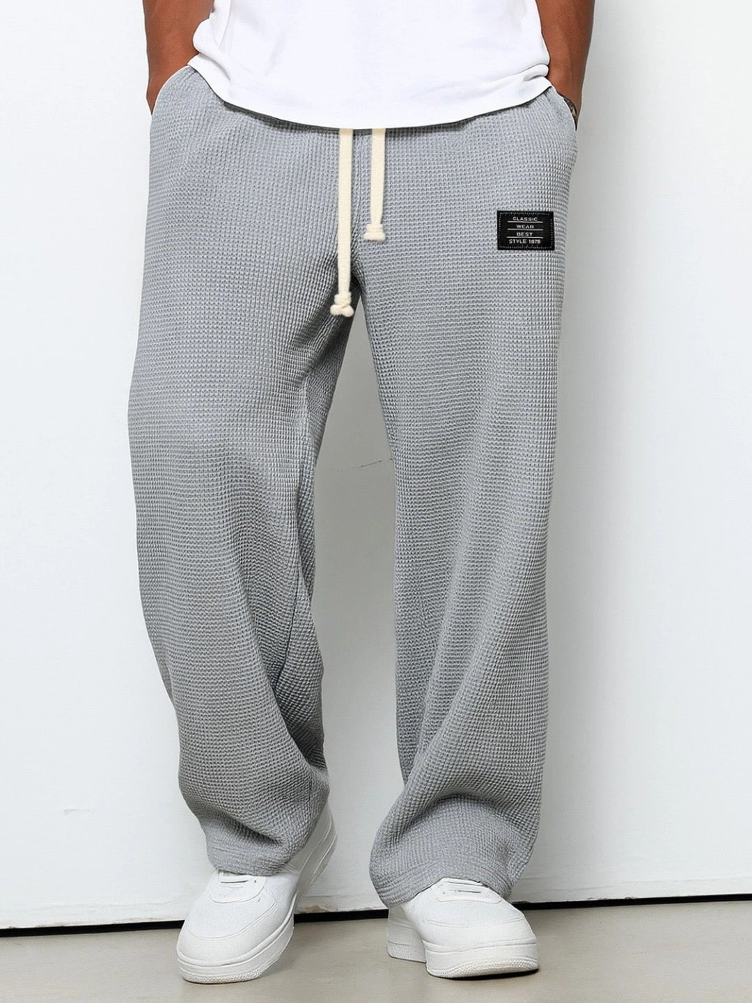 Wygodne spodnie męskie relaxed fit - Penn Detail