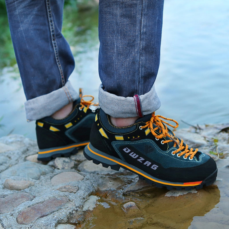 Buty trekkingowe ortopedyczne męskie niskie sznurowane