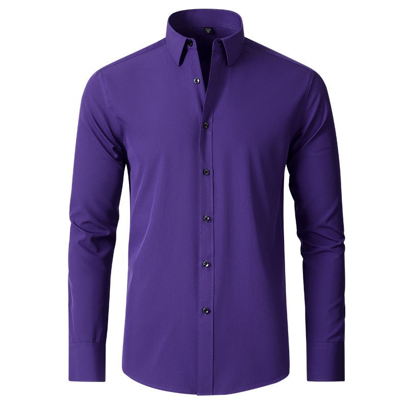 Elegancka koszula slim fit stretch męska - Cole Back