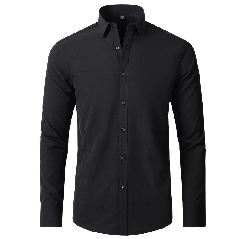 Elegancka koszula slim fit stretch męska - Cole Front