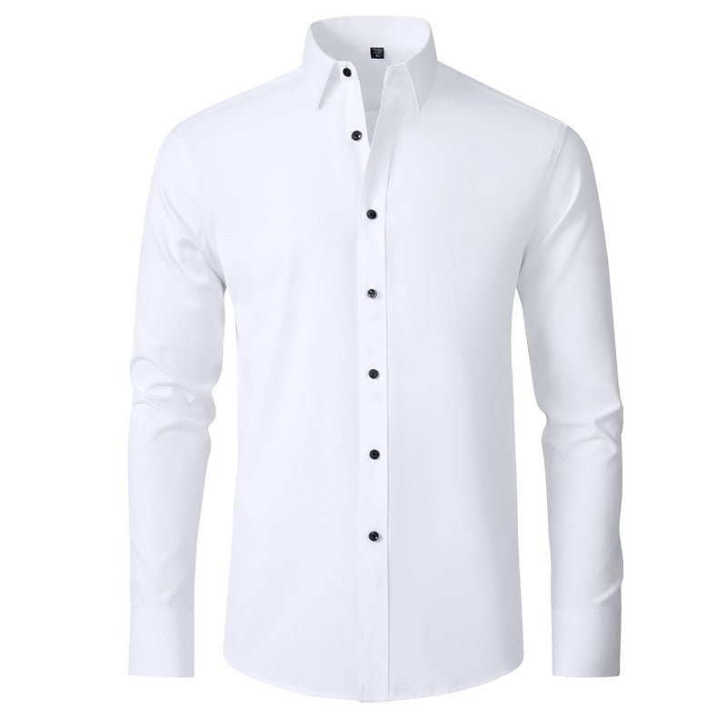 Elegancka koszula slim fit stretch męska - Cole Hero